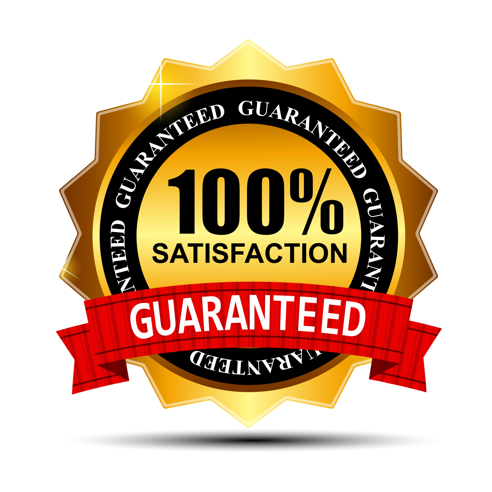 Satisfaction guarantee